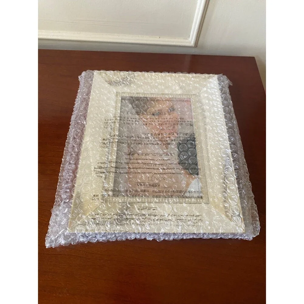 Lenox Jubilee Pearl 5x7 Picture Frame Wedding Anniversary NIB